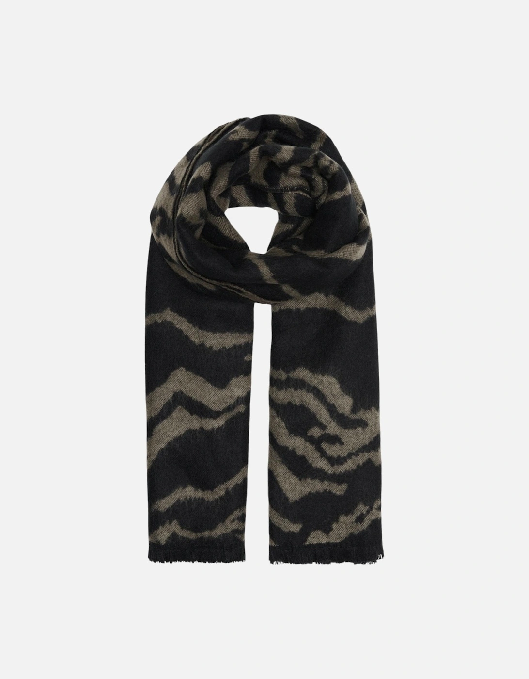 Plain Acrylic Scarf Women - Beige Scarves, 3 of 2