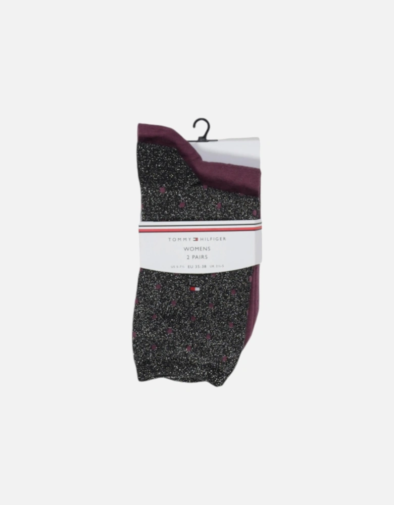 Printed Cotton Blend Underwear Women - Black