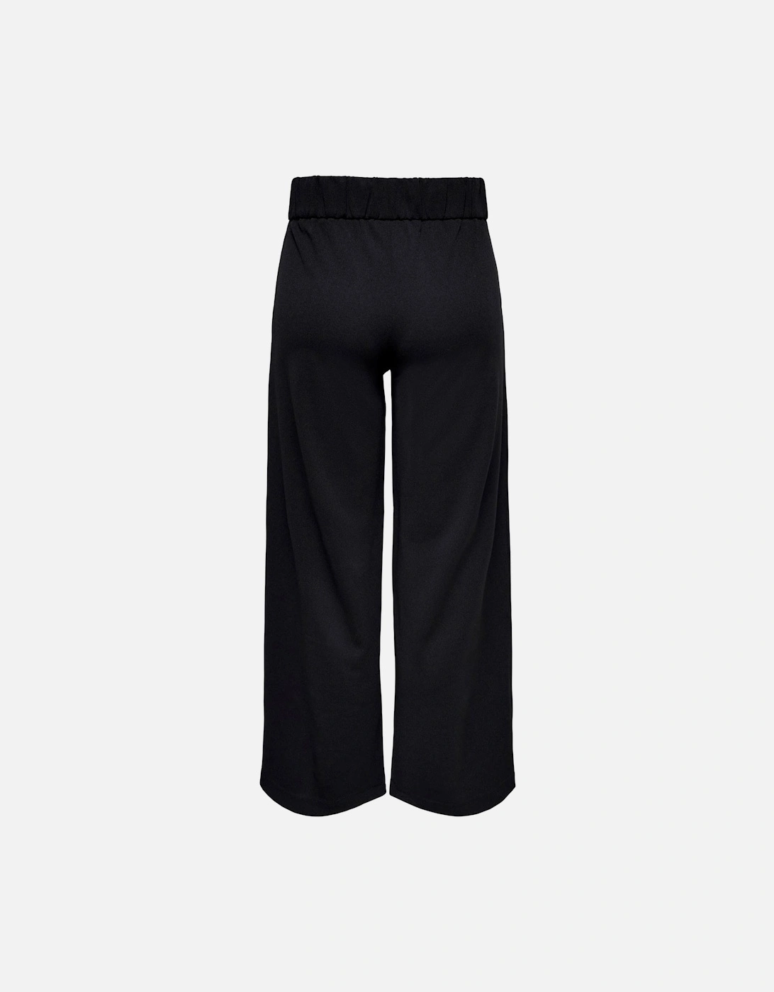 Culottes Wide Leg Pants Women - Black Trousers