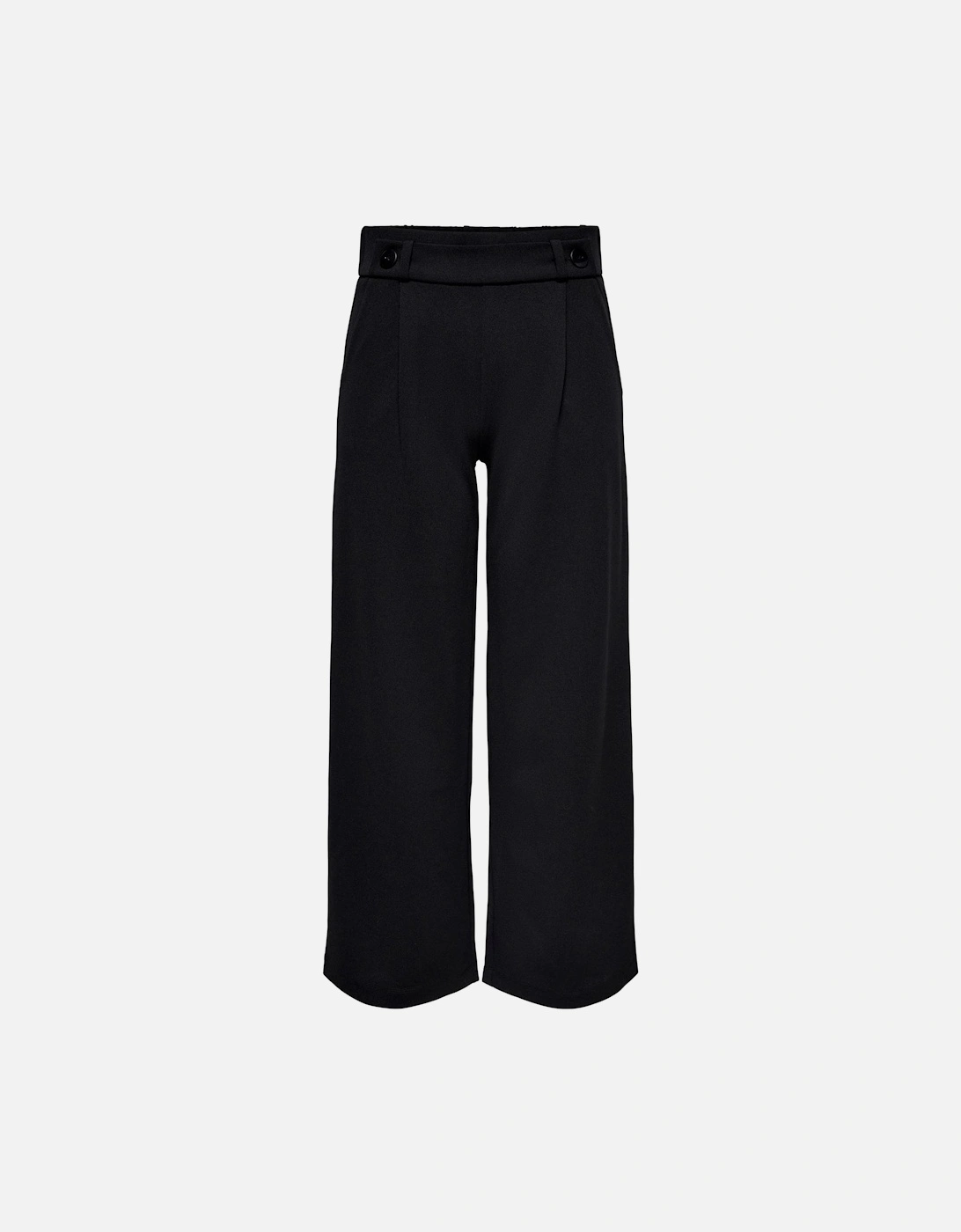 Culottes Wide Leg Pants Women - Black Trousers, 3 of 2