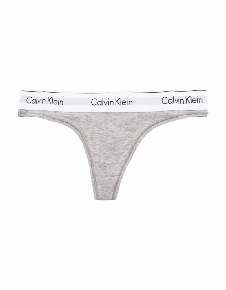 Grey Cotton-Modal Womens Underwear by Calvin Klein