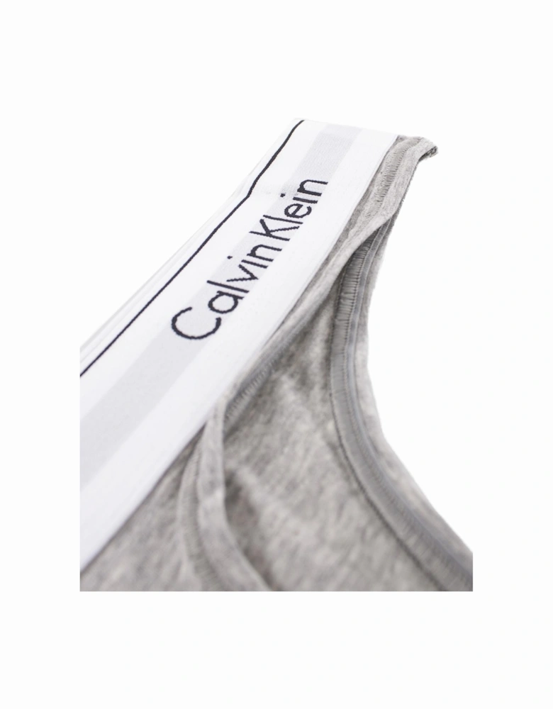 Grey Cotton-Modal Womens Underwear by Calvin Klein