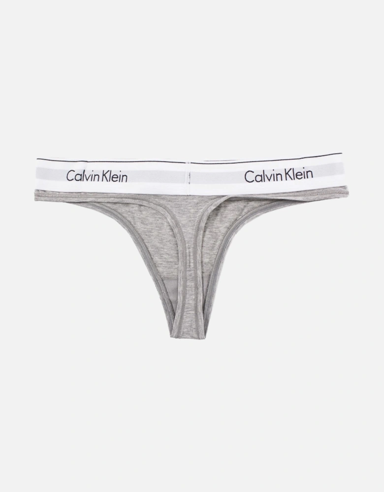 Grey Cotton-Modal Womens Underwear by Calvin Klein