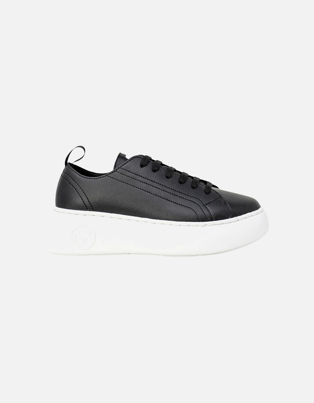 Platform Sneaker Low Top Style Women - Black, 3 of 2