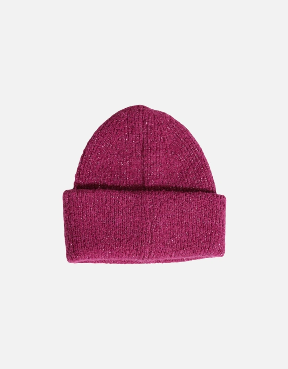 Fuchsia Polyester Lurex Cap Women Hats