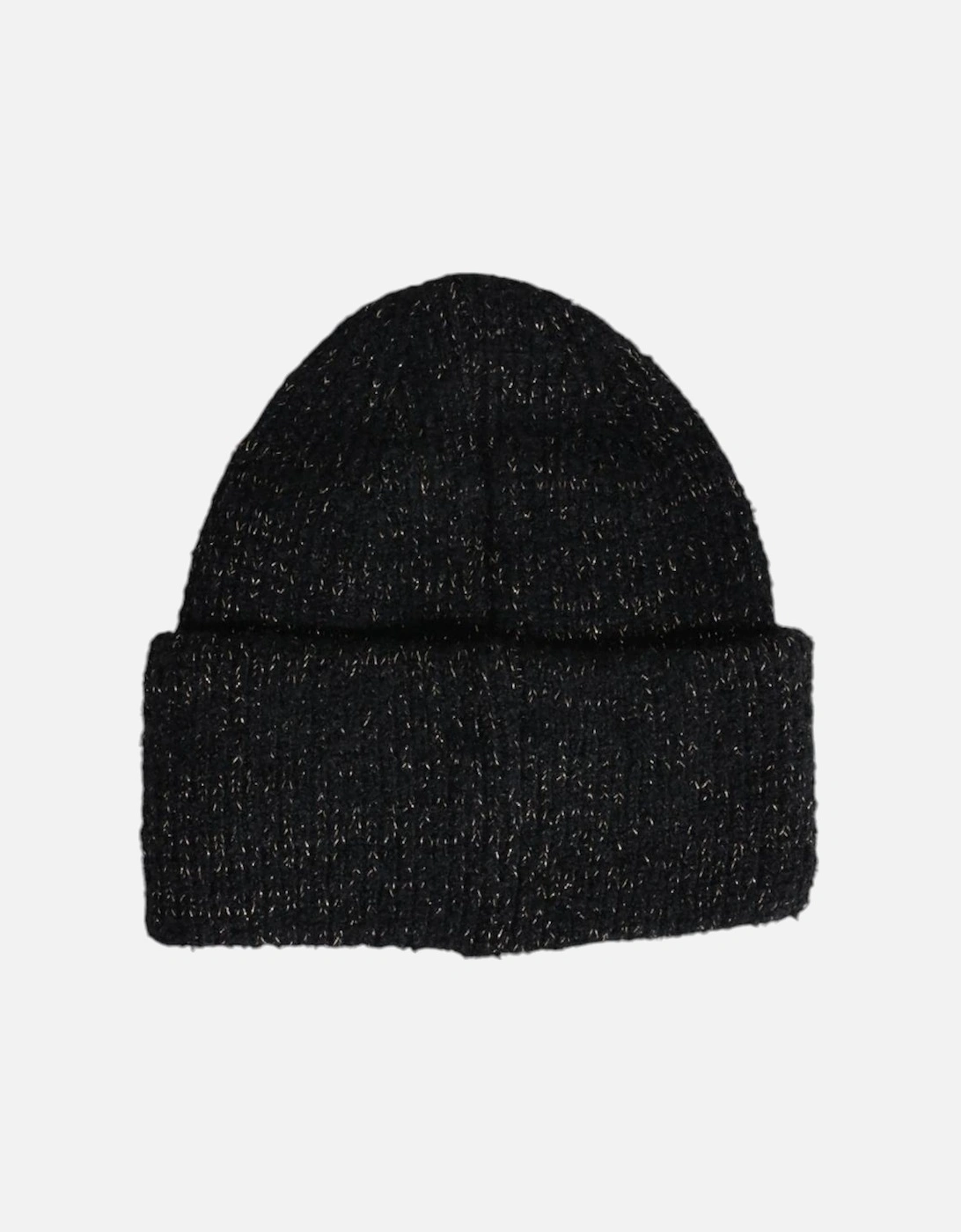 Polyester Lurex Blend Cap Women - Black Hats