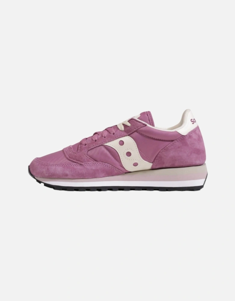 Leather Lace-Up Rubber Sole Shoes Women - Fuchsia Sneakers