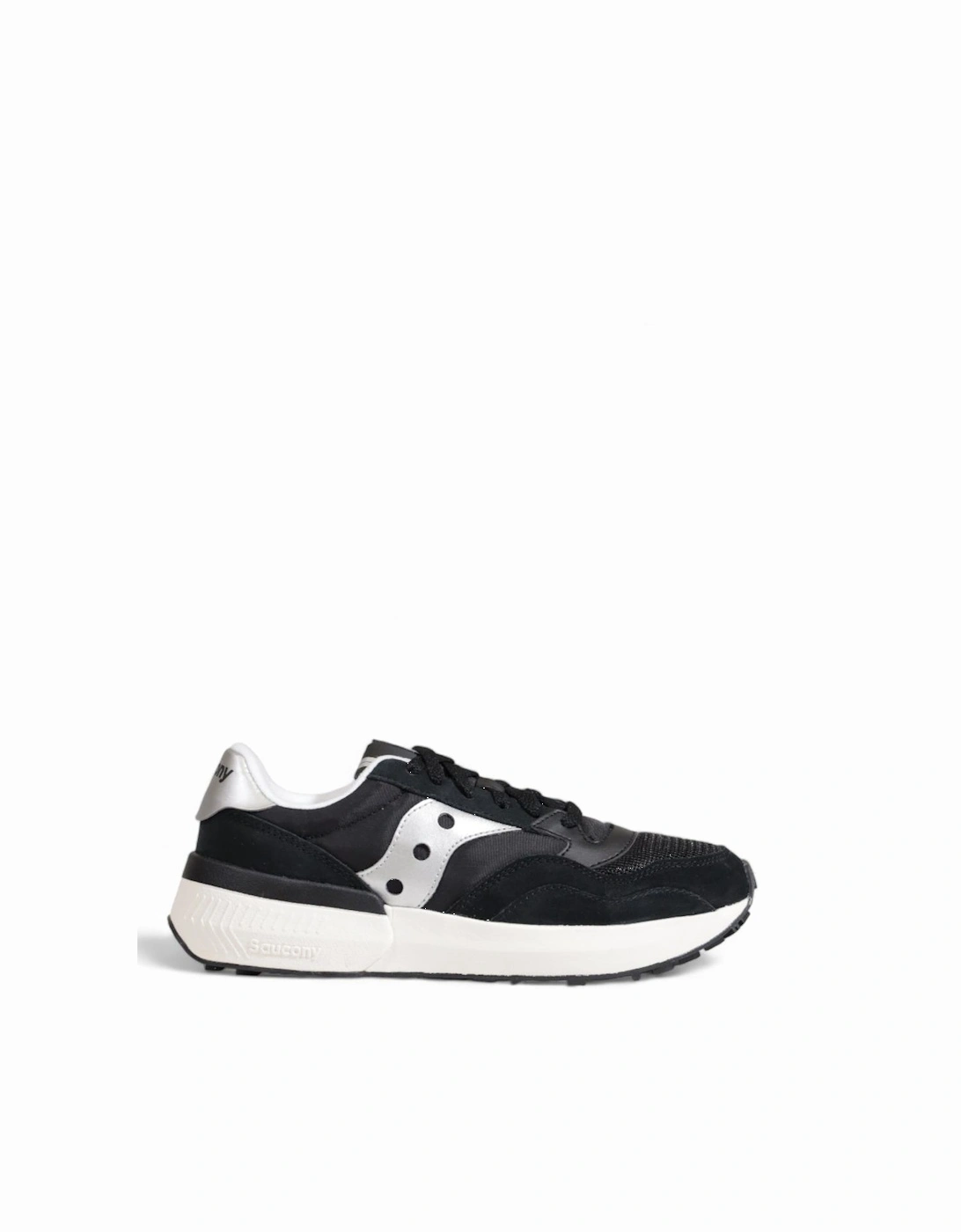 Black Womens Rubber Sole Sneakers, 4 of 3