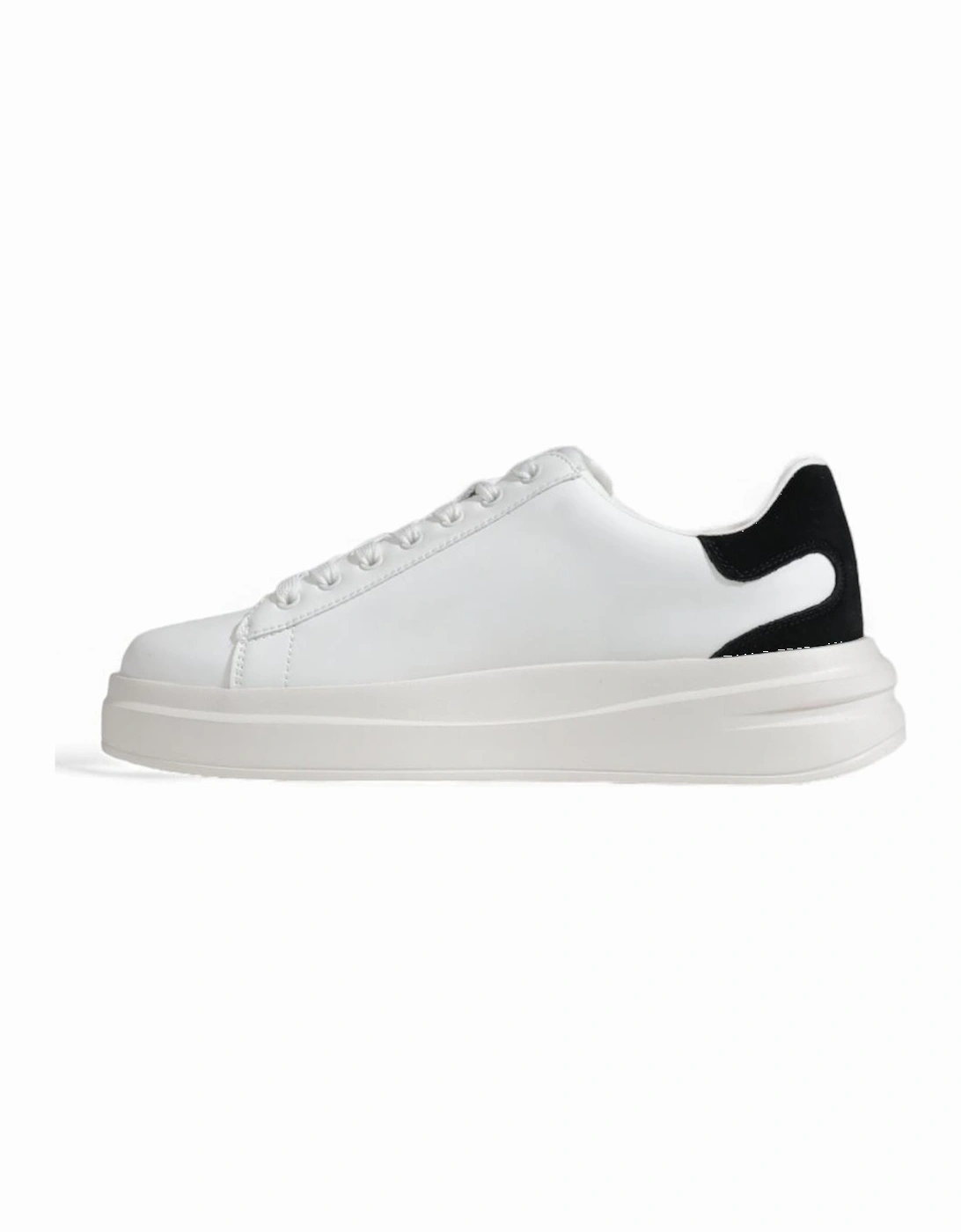 Sporty Black Sneakers with Rubber Sole Women