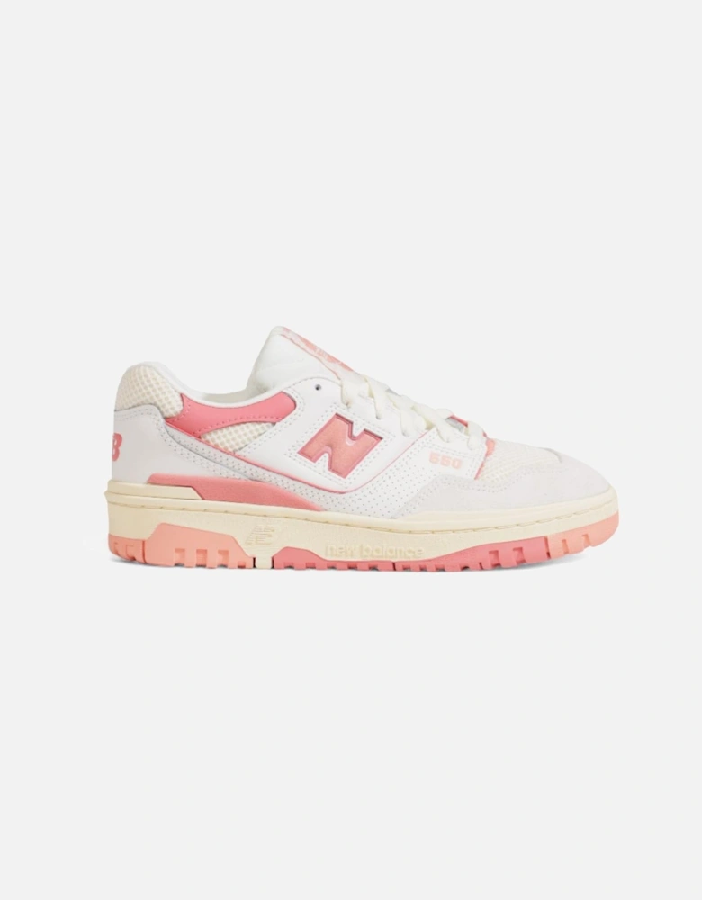 Sporty Pink Sneakers with Laces Women