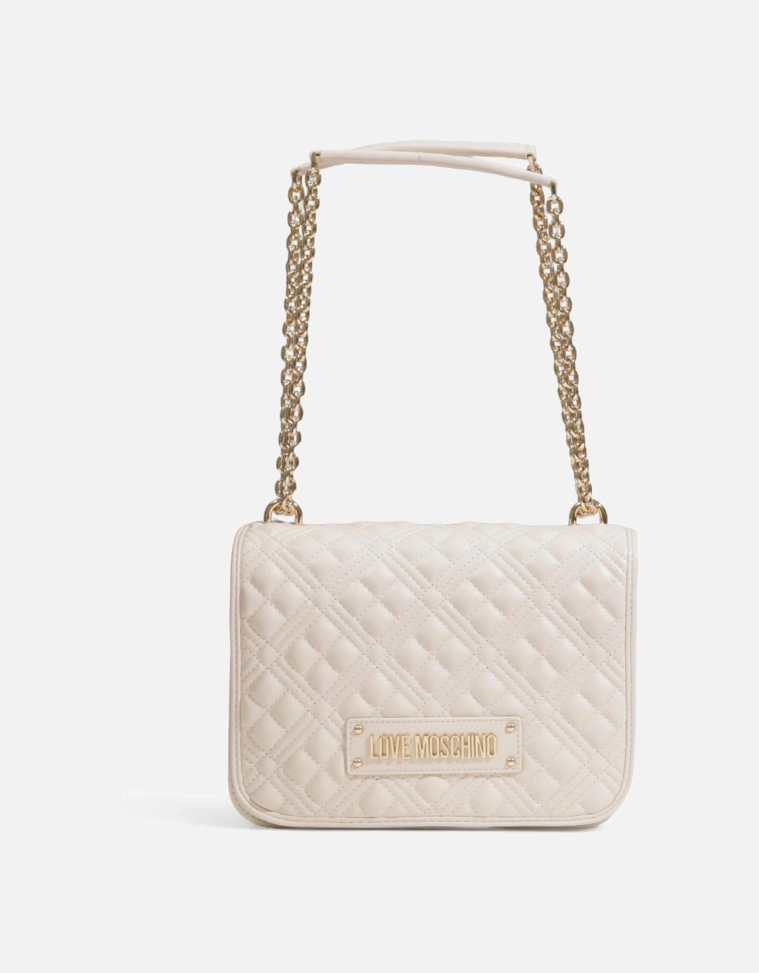 JC4112PP14LA0000 Beige Quilted Chain Bag Women, 4 of 3