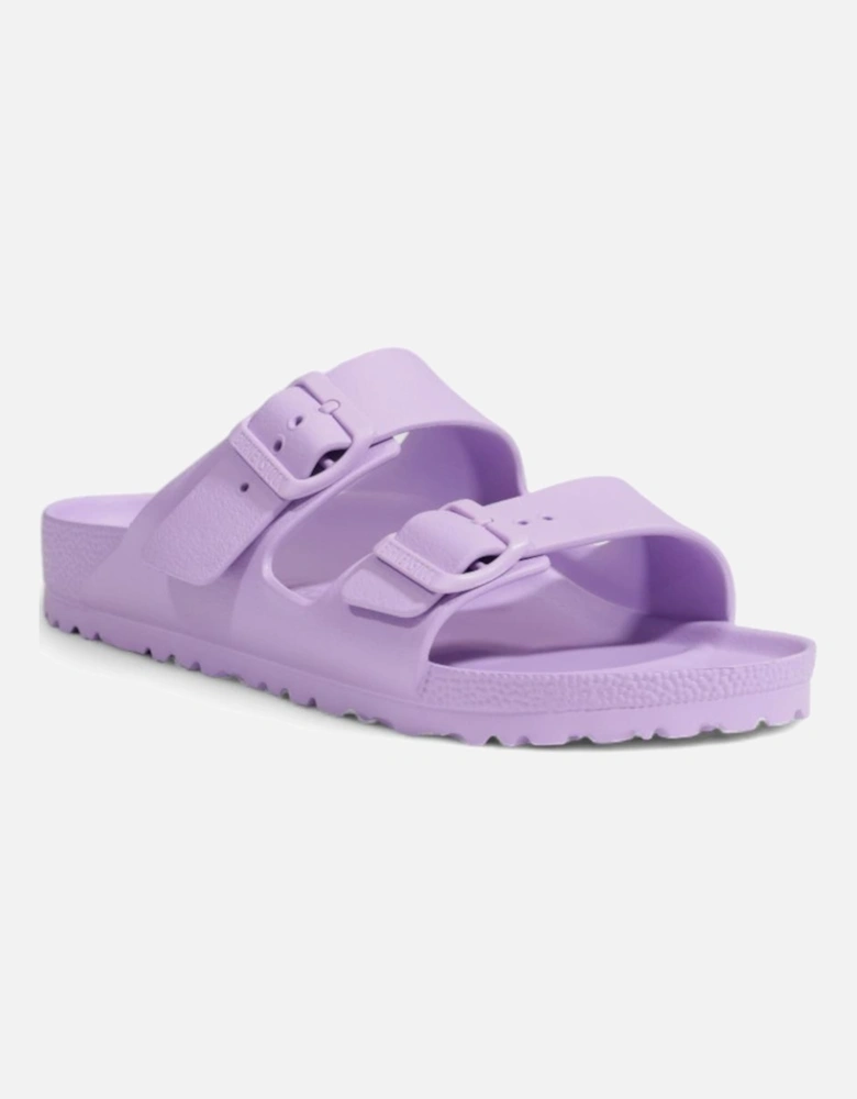 Lilac Buckle/Bow Sandals - Plain Pattern Women - Liliac