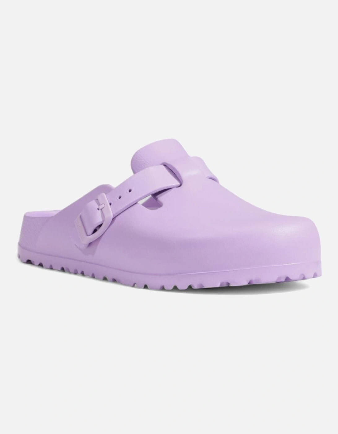 Rubber Slip-on Shoes in Liliac for Women Slip Ons