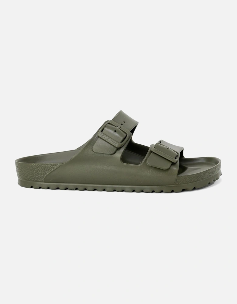 Green Marl Buckled Womens Sandals