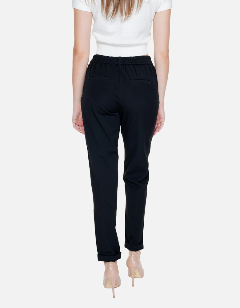 Womens Plain Black Trousers