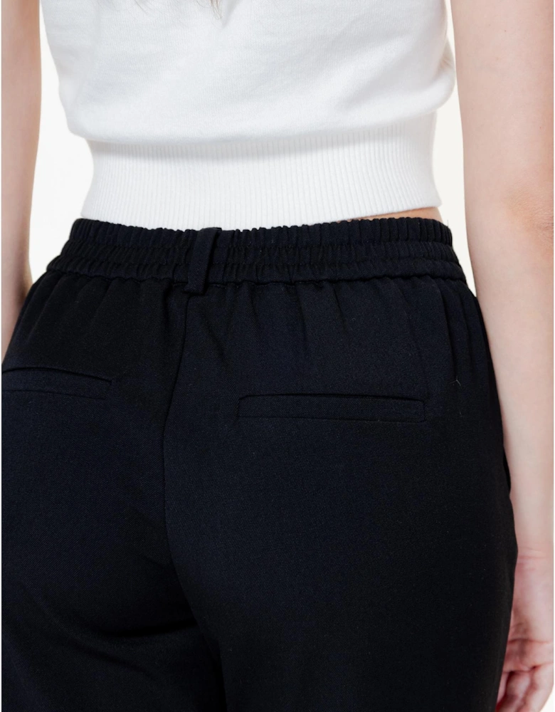 Womens Plain Black Trousers