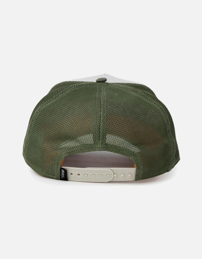 Green Printed Womens Cap Hats