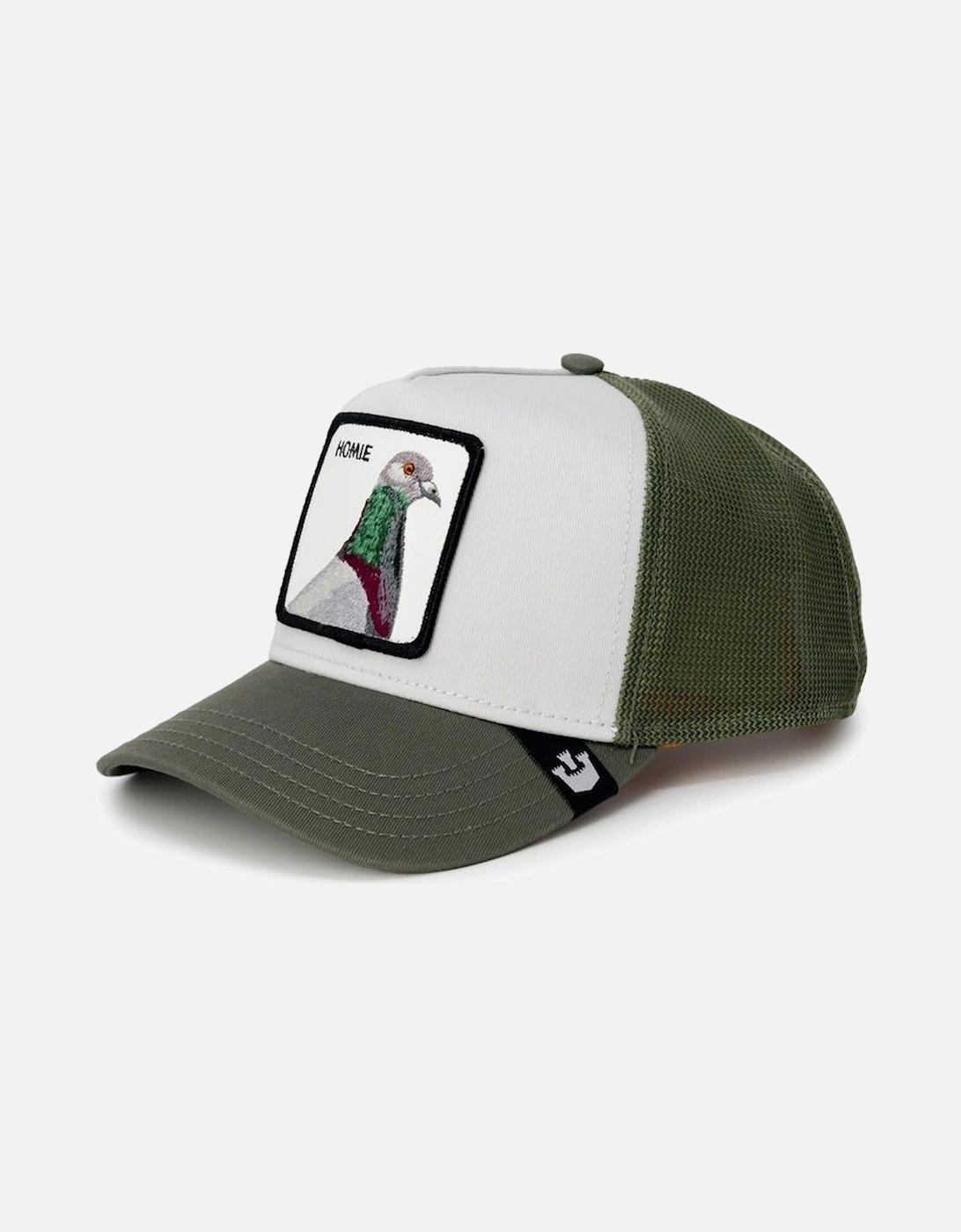 Green Printed Womens Cap Hats