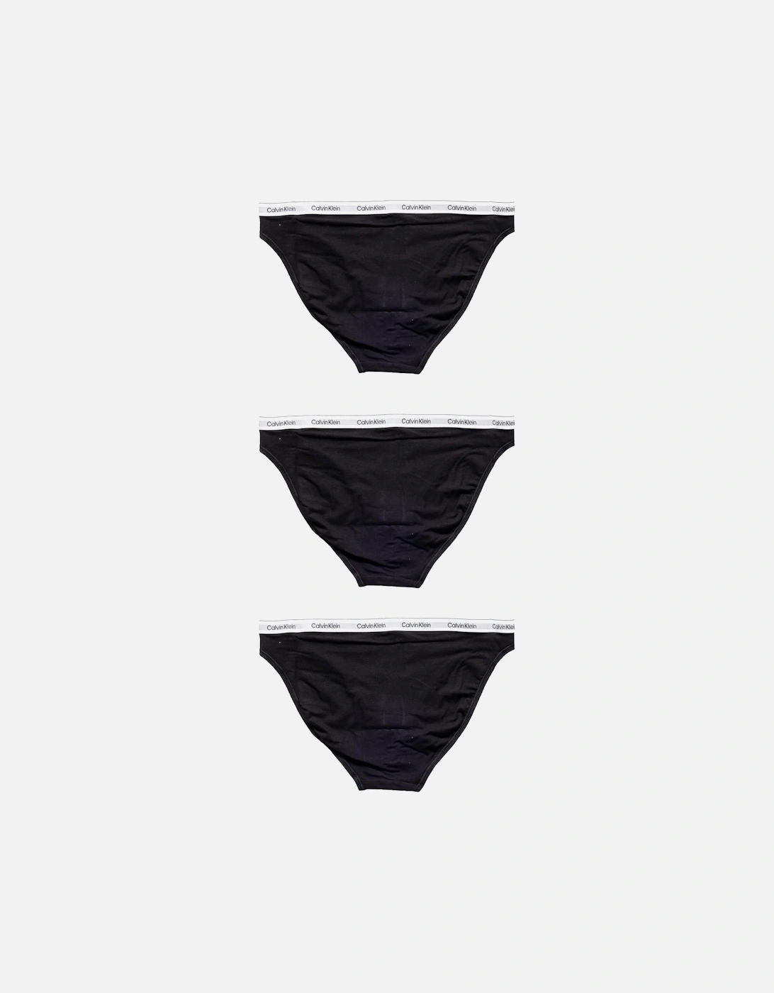 Black Printed Cotton Blend Womens Underwear