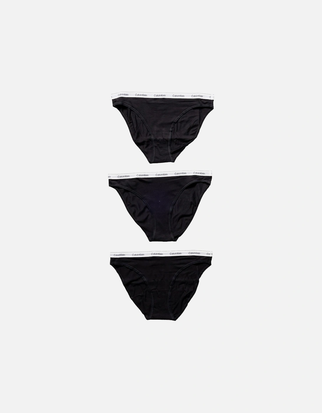 Black Printed Cotton Blend Womens Underwear
