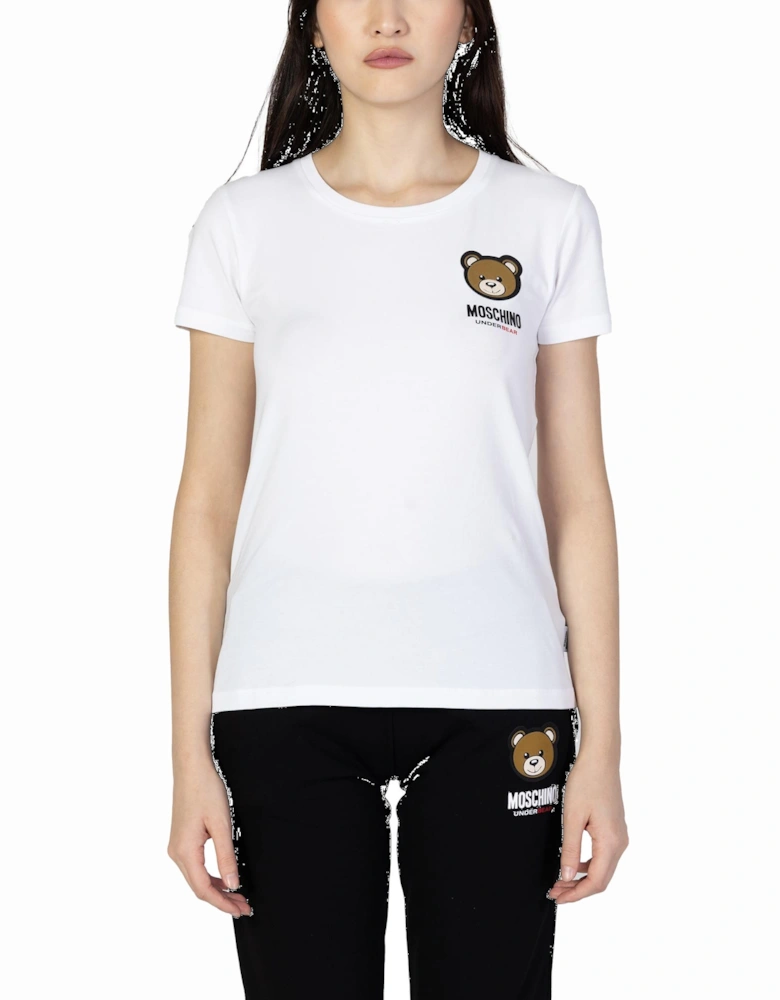 Printed White Womens T-shirt Shirts