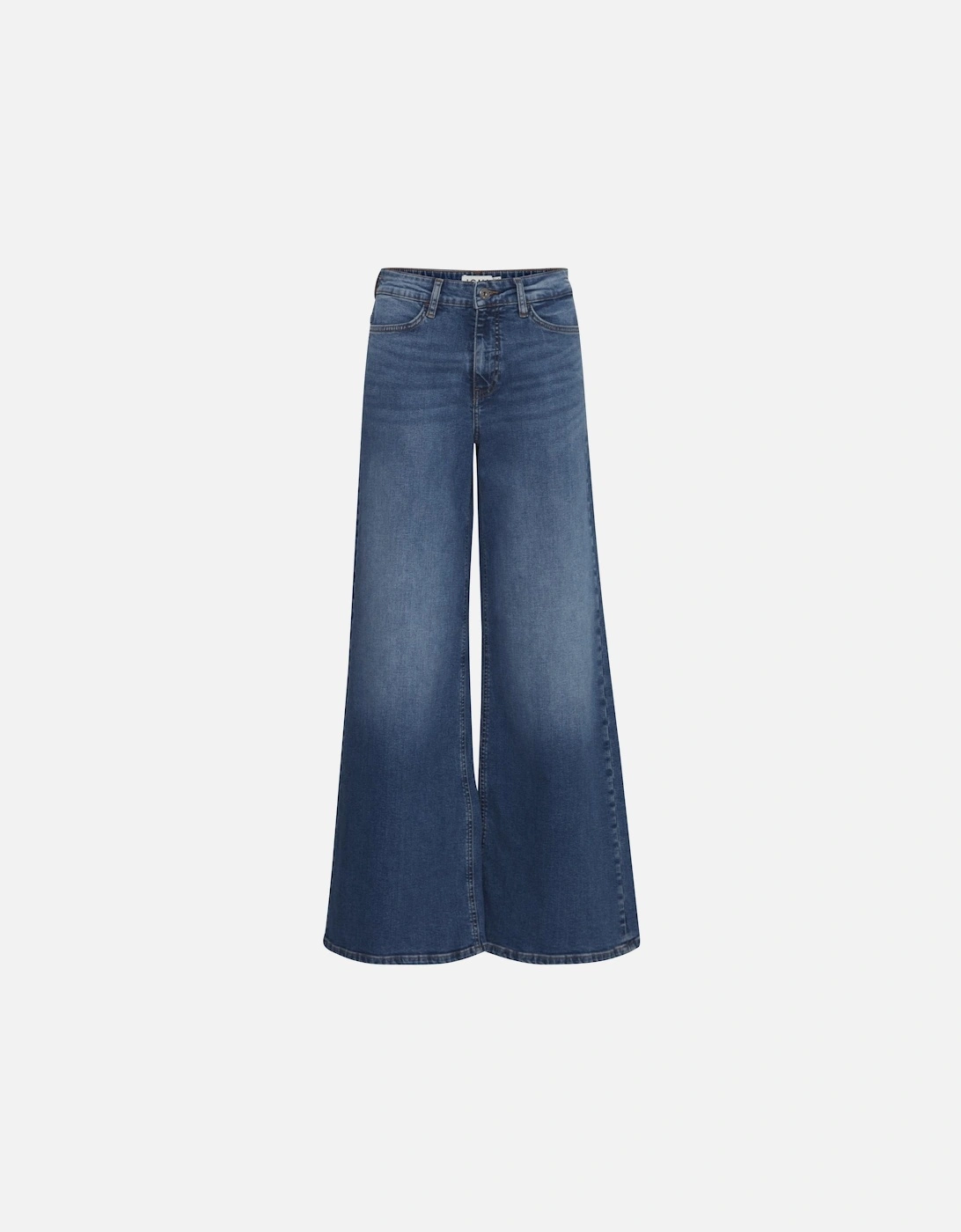 Isadora Wide Leg JeansHigh Waisted Style Women - Green, 4 of 3