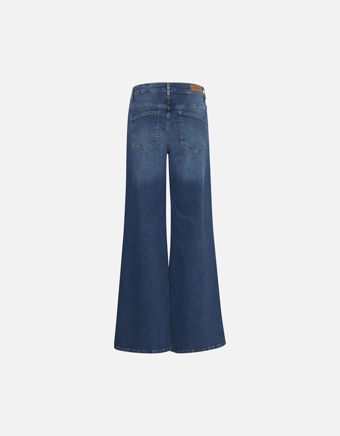 Isadora Wide Leg JeansHigh Waisted Style Women - Green