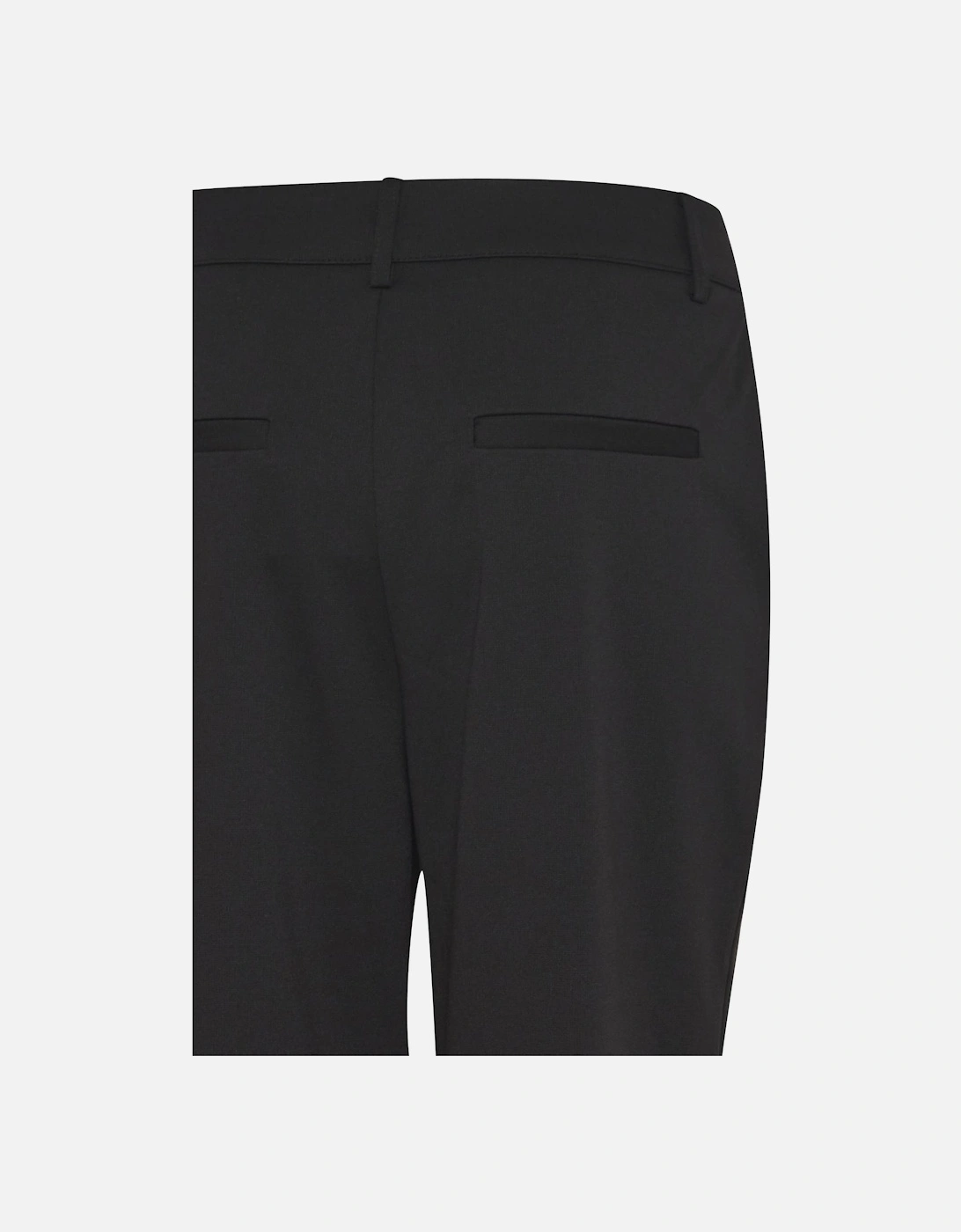 Malene Cropped Trousers Slim Fit Women - Black