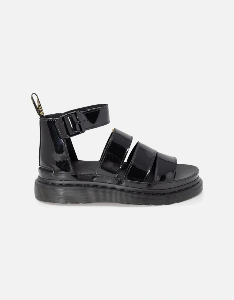 voss patent sandal black Women