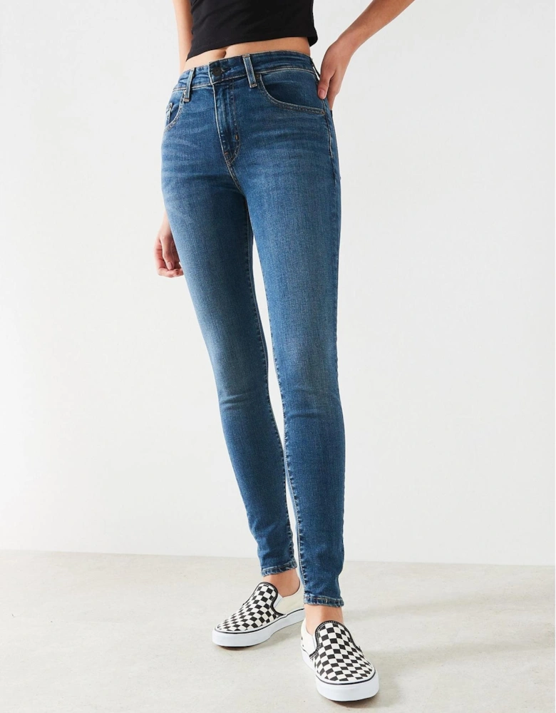711 Skinny Jeans Medium Wash Women - Blue