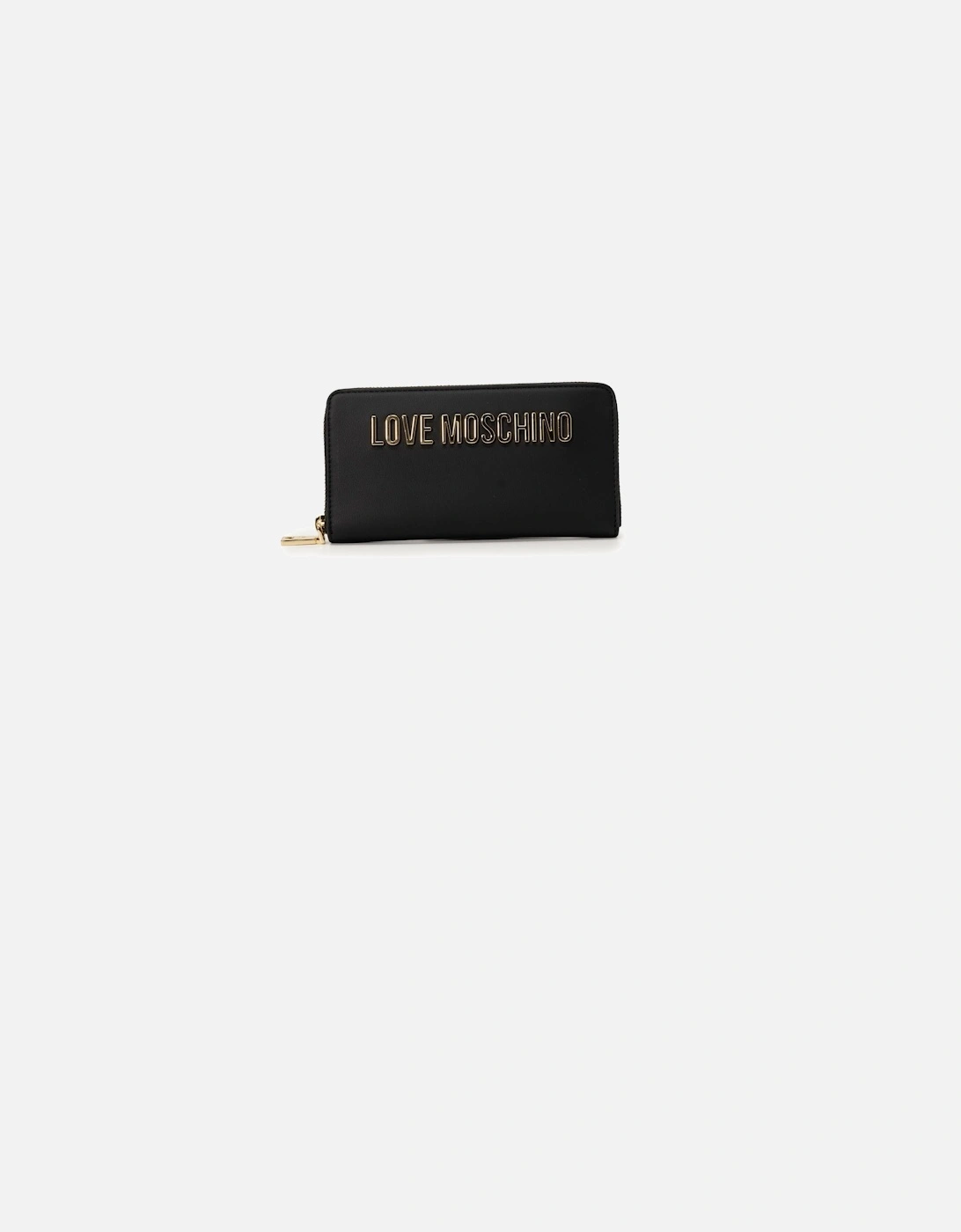 Zip Around Wallet Logo Women - Black, 4 of 3