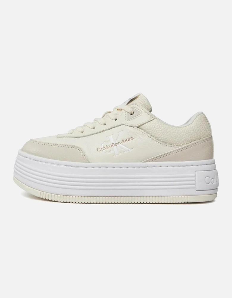 Platform Sneakers YW0YW00336 Cream Women - Beige