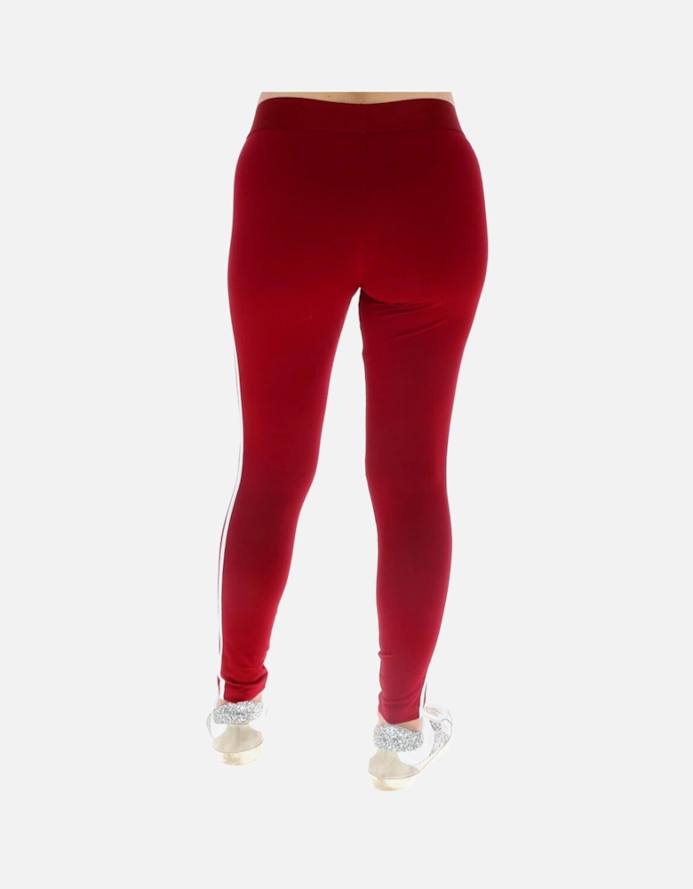 Essentials Leggings 3Stripes Style Women - Red