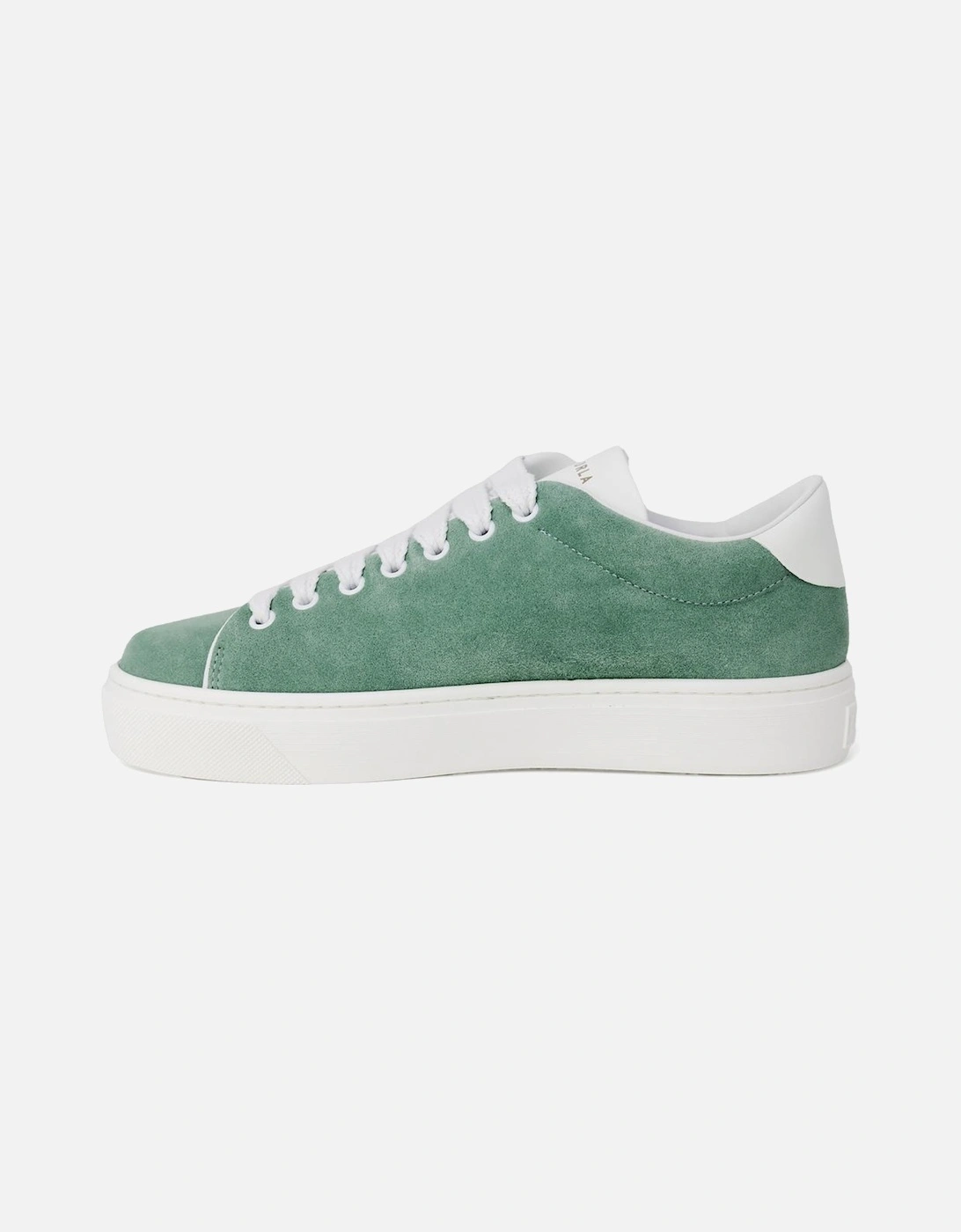 Lace-Up Leather Sneakers Women - Green