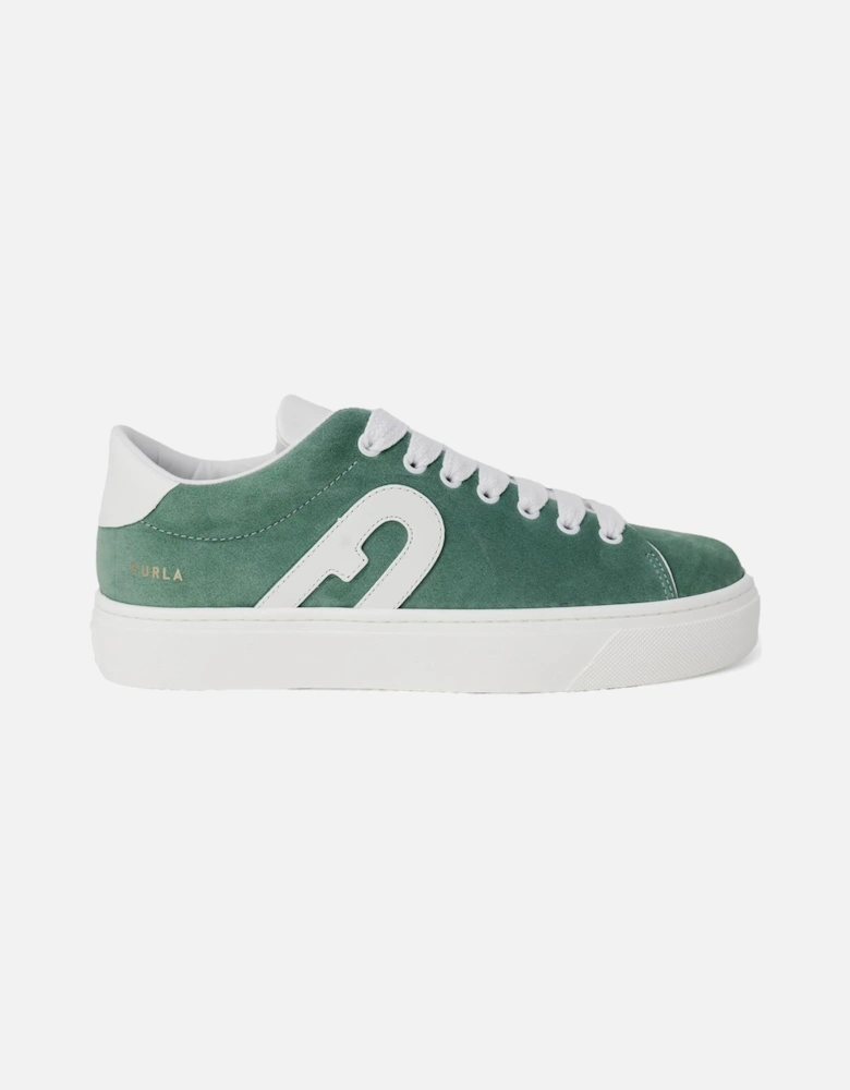 uede Low Top neaker Women - Green Sneakers