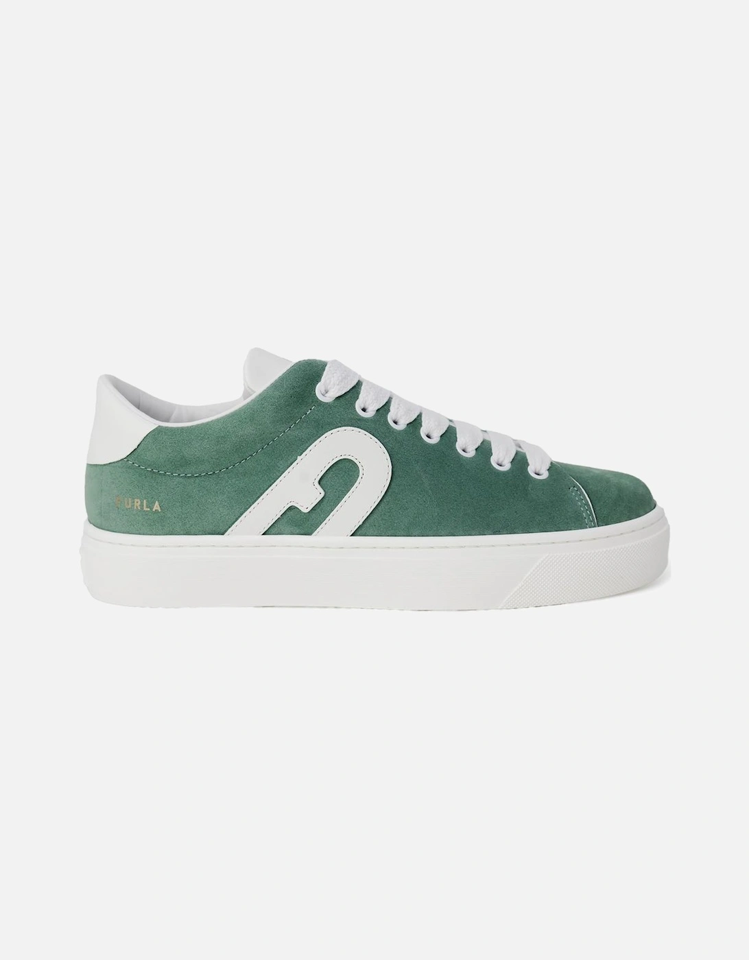 Lace-Up Leather Sneakers Women - Green, 4 of 3