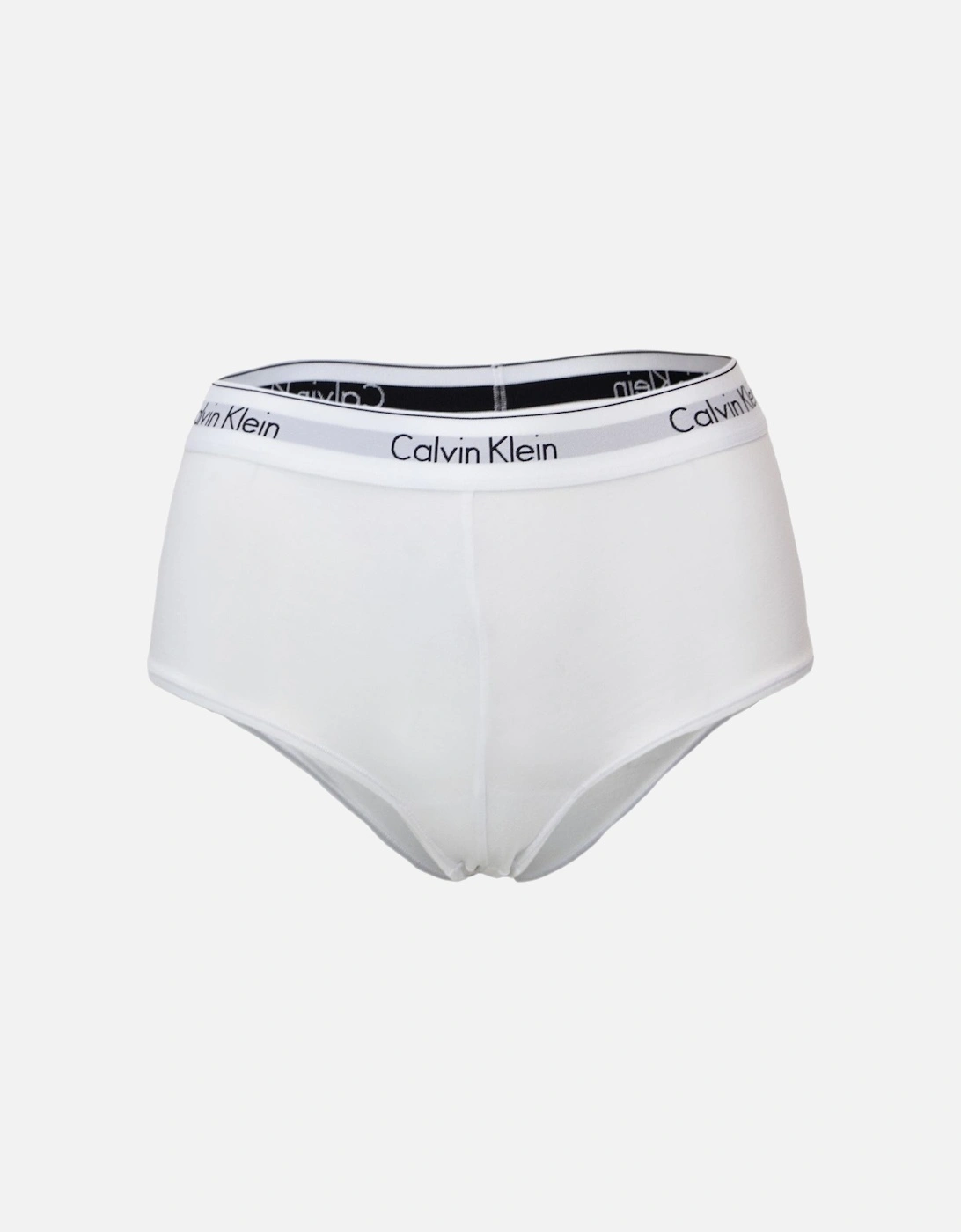 Womens White Cotton Blend Modal Underwear, 3 of 2