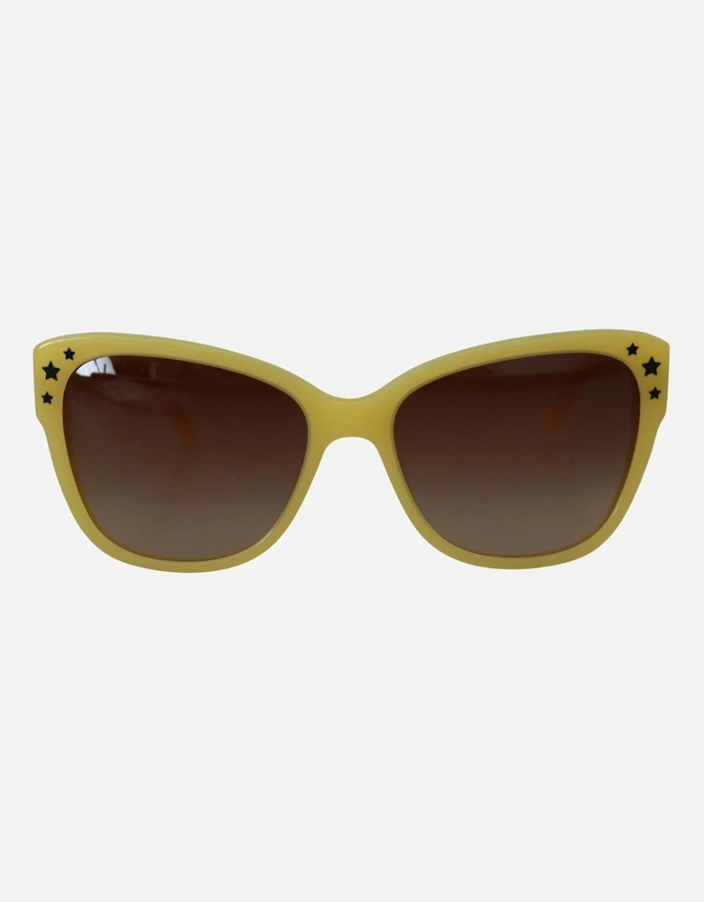 DG4338 Cateye Star Sunglasses Women - Yellow