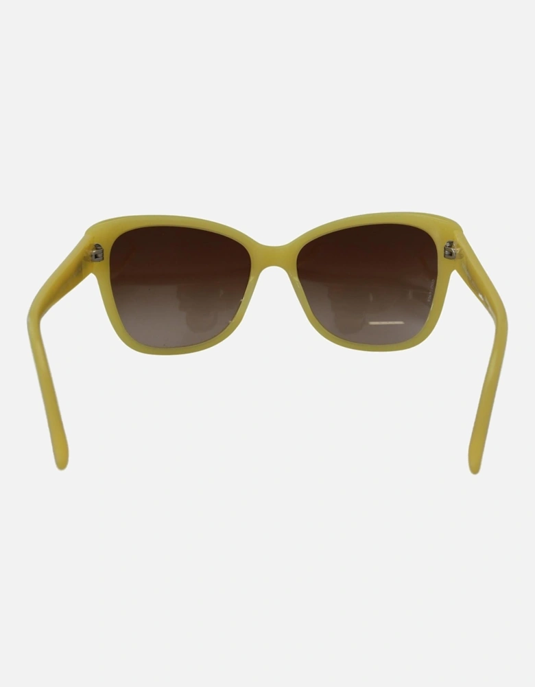 DG4338 Cateye Star Sunglasses Women - Yellow