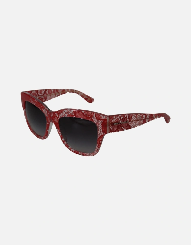Lace Sunglasses Red Lace Style Women