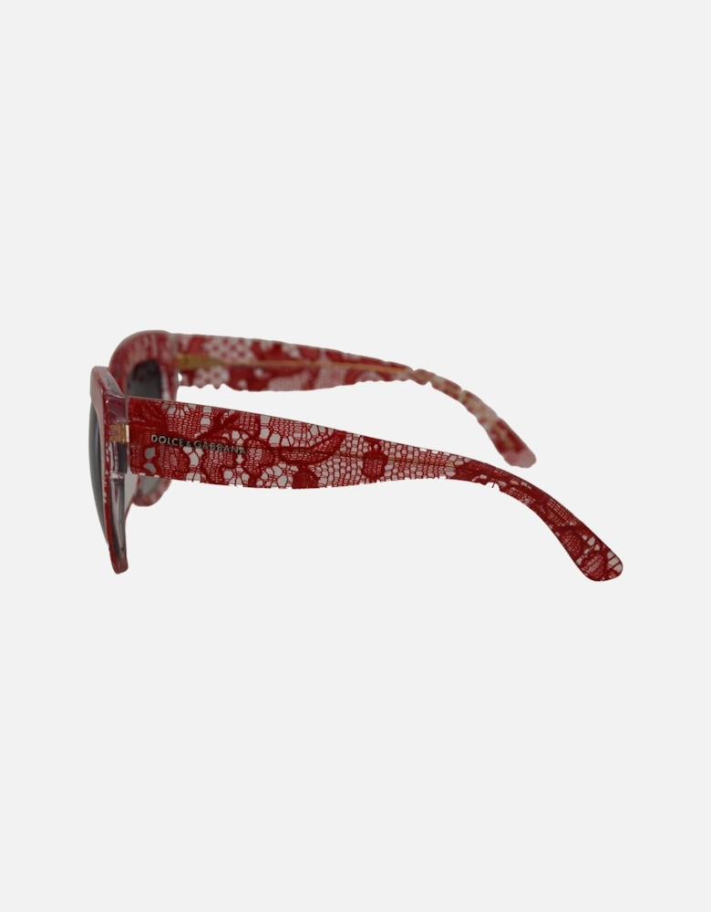 Dolce Gabbana Lace SunglassesRed Lace Women