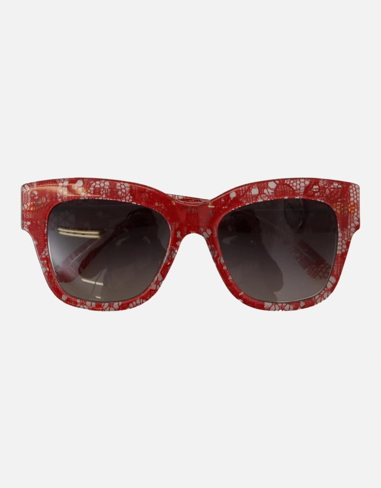 Dolce Gabbana Lace SunglassesRed Lace Women