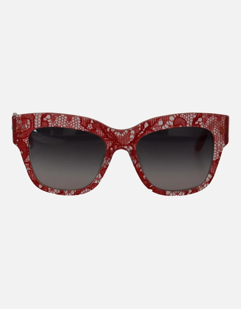 Dolce Gabbana Lace SunglassesRed Lace Women