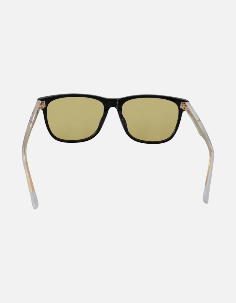 DL0282 Sunglasses Square Shape Women - Black