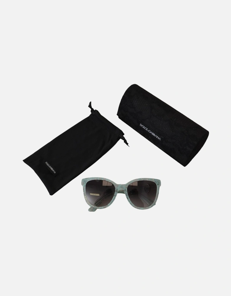 Lace Sunglasses DG4262 Teal Women - Blue