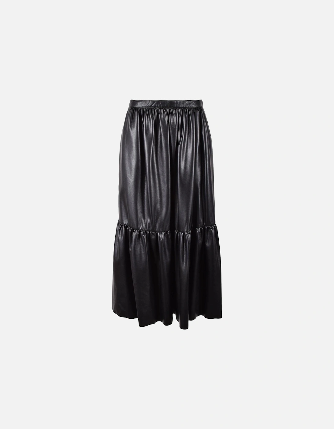 Black Viscose Skirt Women, 3 of 2