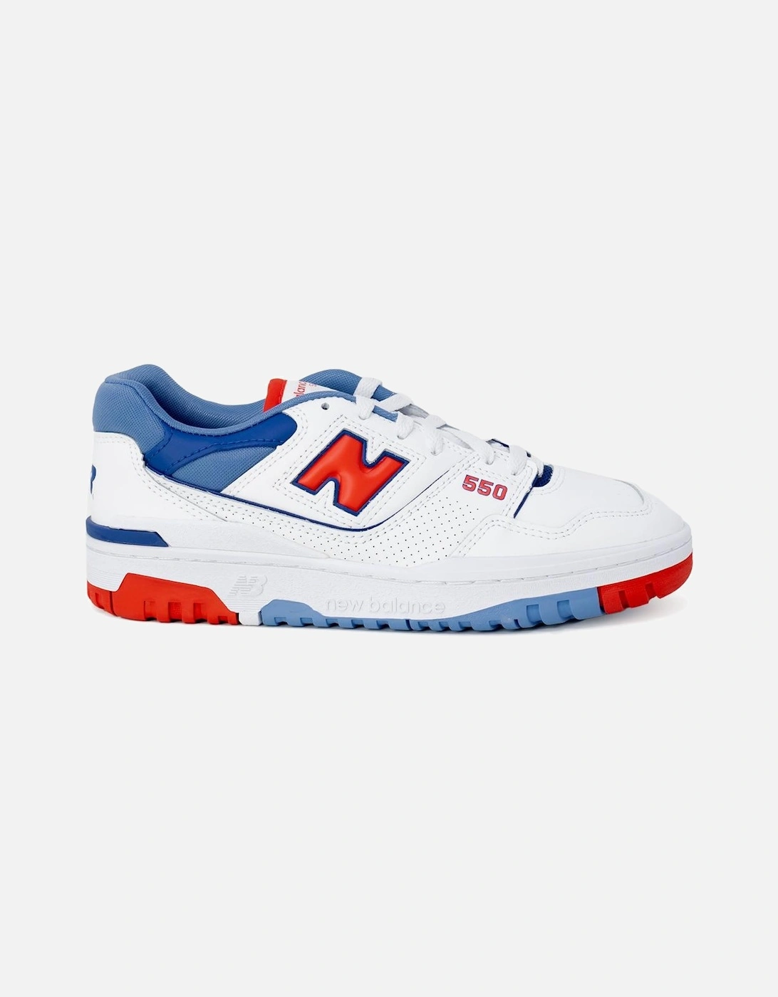 550 BB550LWT Sneakers WhiteRedBlue Women, 4 of 3