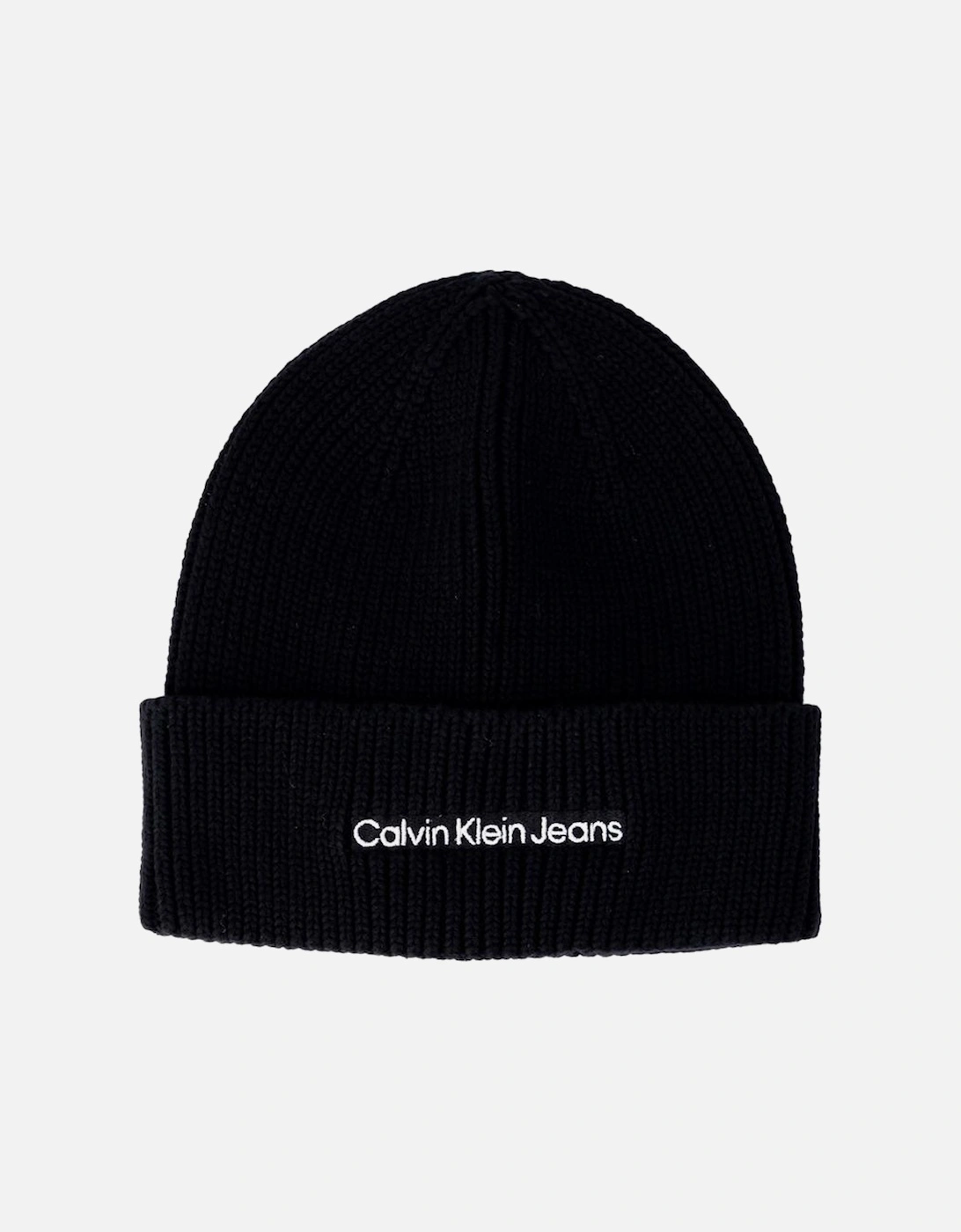 Rib Knit Beanie K50K506323 Women - Black Hats, 4 of 3