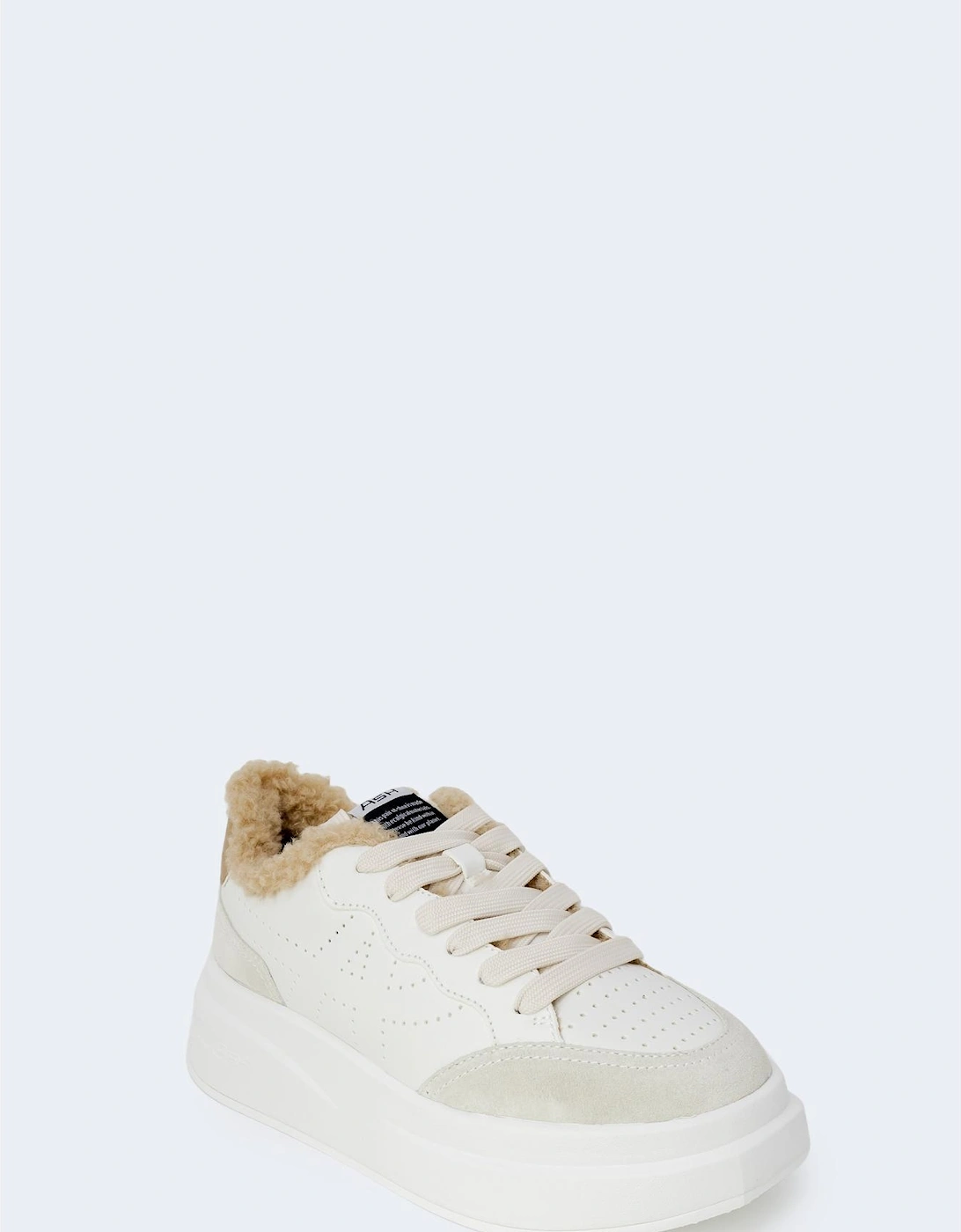 Extreme Sneaker White Shearling Women - Beige