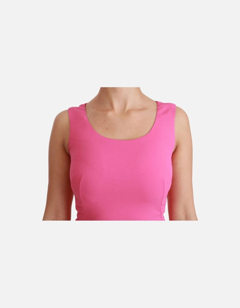 Dolce Gabbana Sleeveless Mini Dress Women - Pink Dresses